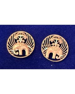 Brass Earring Set-013