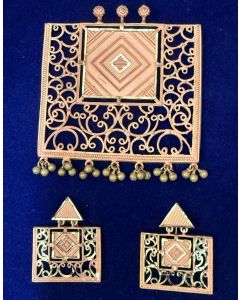 Brass Pendent Set-023